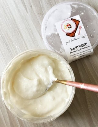 Yogurt Greek Clean Probiotic Healthy Yoghurt Malang Small - Plain