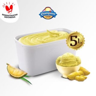 Ice Cream Campina 5 Liter Durian