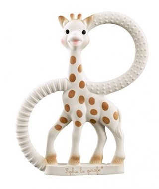 3. Sophie la Girafe Teether, Miniatur Jerapah Kecil Menggemaskan