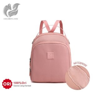 9. Colorful Fox Mini Backpack, Cocok untuk Hangout Bareng Teman