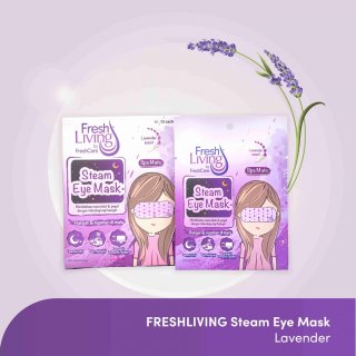 9. FreshLiving Masker Mata Eye Mask, Teknologi Uap Hangat Membuat Rileks