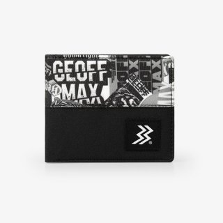 21. Geoff Max Official - Graphic Black Wallet Mudah Dibawa Kemana Saja