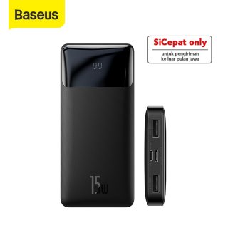 Baseus Bipow Digital Display Power bank Fast Charging QC3.0 Type C PD iPhone 10000mAh 15W