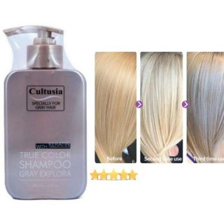 Cultusia Shampoo Gray Explora for Coloured Hair