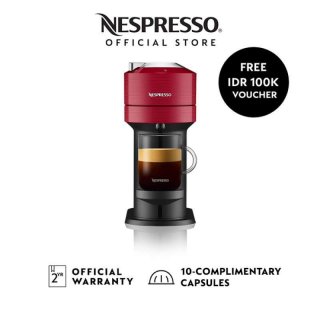 Nespresso Vertuo Next Coffee Machine, Red