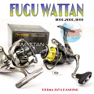 25. Reel Fugu Wattan 1000/3000 dengan Power Handle