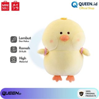 Miniso Boneka Bantal BiBi Chicken Plush Toy 9inch Rabbit Backpack Ayam