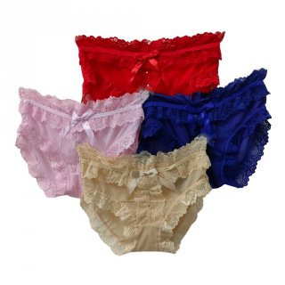 5. Lydyly - Celana Dalam Renda Transparant Sexy G-String Thong Sexy Korean Girl Renda Premium