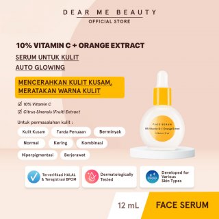 Dear Me Beauty 10% Vitamin C + Orange Extract Face Serum