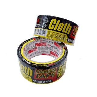 Cloth Tape Nachi 45 mm x 12 m Hitam