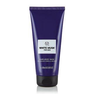 29. The Body Shop White Musk For Men Hair & Body Wash Shower Gel 200ml, Satu Produk Multifungsi