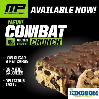 Suplemen Fitness MP Combat Protein Bar MP Combat Crunch 
