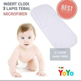 Insert Clodi / insert Popok Kain Full Microfiber Popok Anak Bayi Dalaman Halus