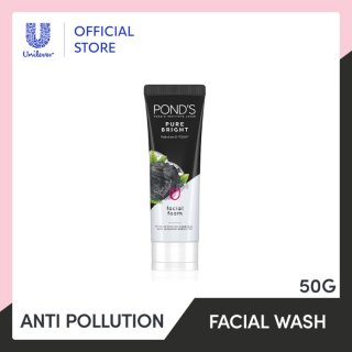 21. Ponds Pure Bright Facial Foam with Activated Charcoal