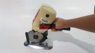 Mesin ZO110 Mesin Pemotong Potong Bahan Kain Kulit Zino Fabric Hand Cutter Round Knife