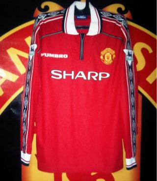 Manchester united jersey 1998-1999