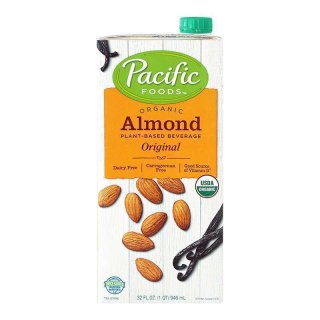 Pacific Organic Almond Unsweeteend 946ml