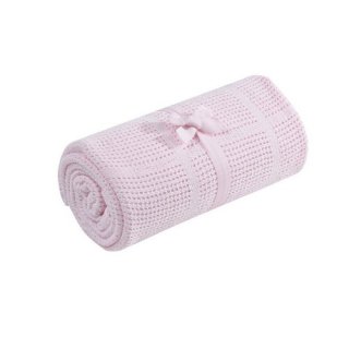 Mothercare Cot Bed Cellular Cotton Blanket