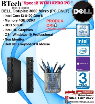 Dell Micro PC Optiplex 3060