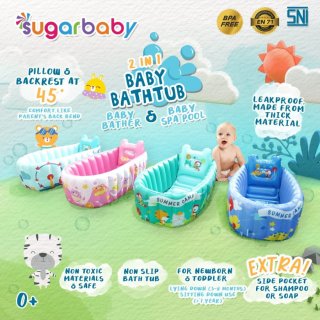 Sugarbaby 2in1 Inflatable Baby Bath Tub