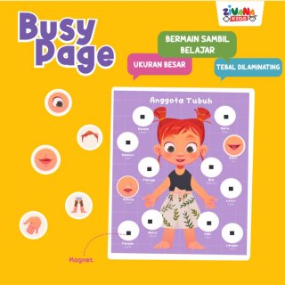 Busy Page Montessori Board Game