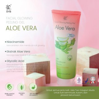 Syb Facial Glowing Peeling Gel Aloe Vera