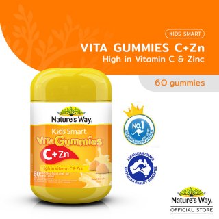Natures Way Kids Smart VitaGummies Vitamin C + Zinc 60 Caps BPOM