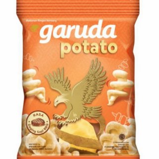 8. Garuda Potato Chips Daging Sapi BBQ, Rasa yang Kuat dan Lezat