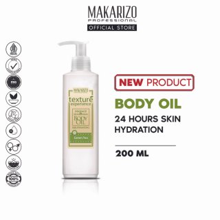 Makarizo Professional Texture Experience Massage & Nourishing Body Oil Green Tea