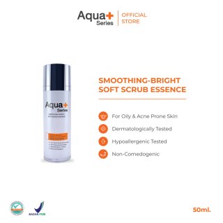 Aqua+ Series Smoothing Bright Soft Scrub Essence 30ml