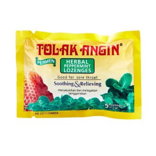 Tolak Angin Herbal Peppermint Lozenges