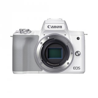 Canon Camera EOS M50 Mark II Body Only White
