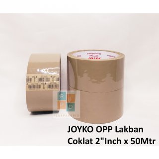 27. Lakban Coklat Joyko OPP-2A-50, Melalui Quality Control Terbaik