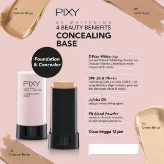 20. Pixy UV Whitening Concealing Base