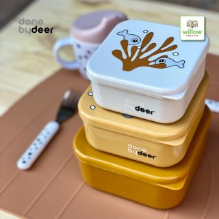 Done by Deer Snack Box Set 3 Pcs Sea Friends