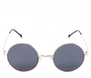 29. Urban State Polarized Metal Monocle Round Sunglasses, Nosepad-nya Sangat Pas