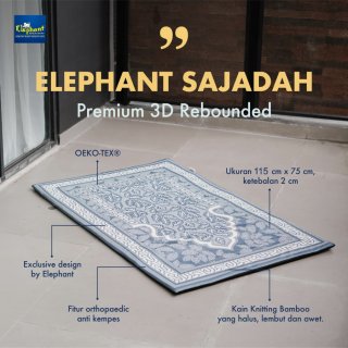 ElephantSajadah Premium 3D Rebounded