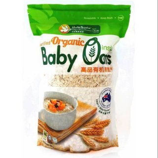 9. Health Paradise Organic Instant Baby Oats, Biji Gandum Pilihan