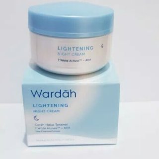 Wardah Lightening Night Cream Step 2