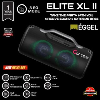 Eggel Elite XL II / Elite XL 2 Waterproof Portable Bluetooth Speaker