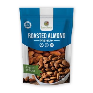 8. Francis Organic - Roasted Almond, Dikemas Higienis Hingga ke Tangan Konsumen