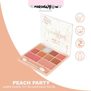 Marshwillow Fairy Dust Face Pallete 02, Peach Party Series, by Natasha Wilona