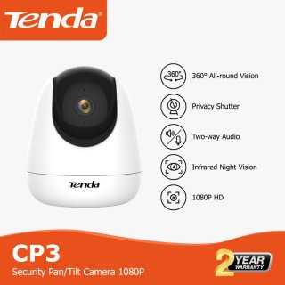 CCTV Camera Tenda CP3 pan/tilt 360 2MP HD 1080P