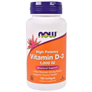 Now Foods Vitamin D3 High Potency