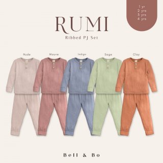 Bell & Bo Rumi Ribbed Pajama Set