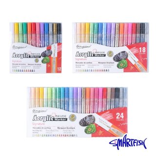 17. Smartfish Acrylic Marker Pen, Warna Nyata untuk Berbagai Keperluan