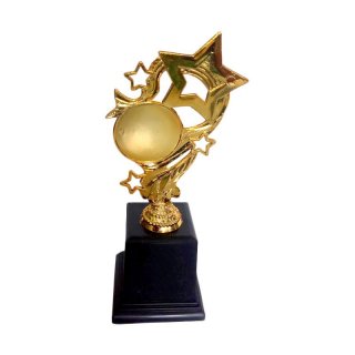 Mulyocreative Model 03 Wing Bulan Bintang Figur Piala - Emas