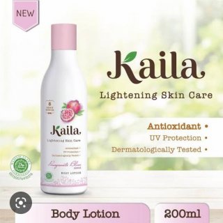 Kaila Lightening Skin Care Body Lotion - Pomegranate Bliss Scent
