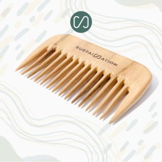 Sustaination Sisir Kayu Jati