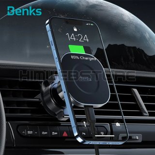 BENKS CZ02 Car Phone Holder Mobil Magnetic Magsafe Wireless Charging